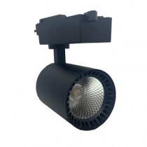 SPOT PARA TRILHO 18W 3000k PRETO